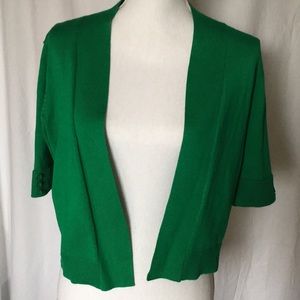 NWOT 89th & Madison Open Front Cropped Cardigan